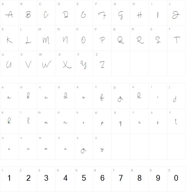 Aghnesta字体