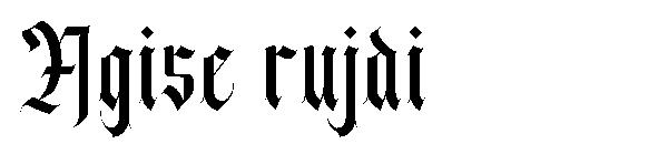Agise rujdi