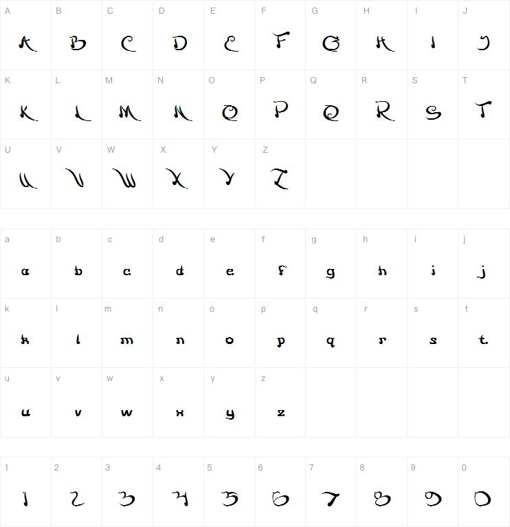 Agriculture字体
