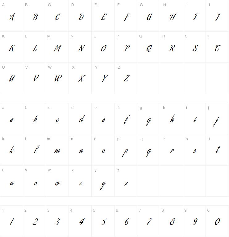 Aguafina Script字体