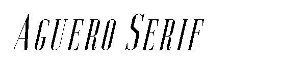 Aguero Serif