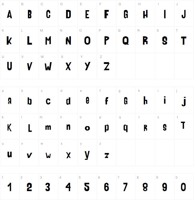 AHDN字体