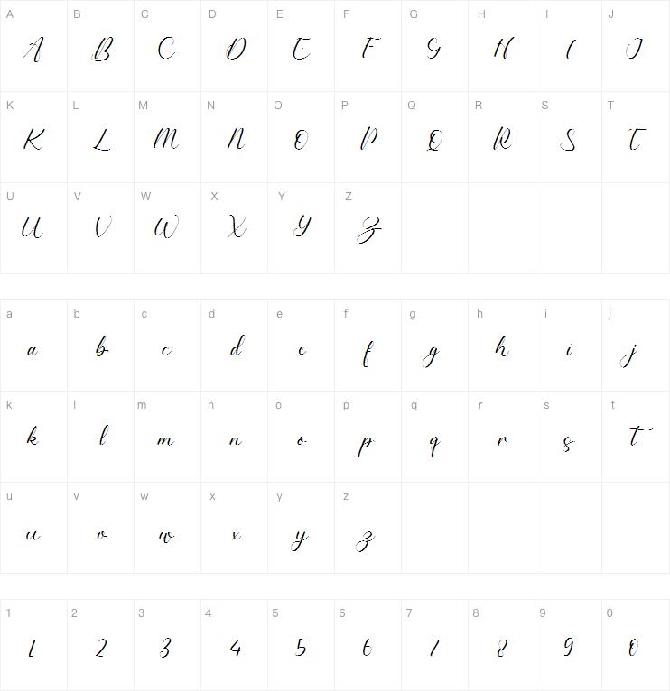 Ainsley Regina字体