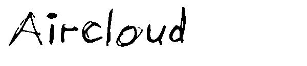 Aircloud字体