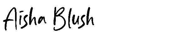 Aisha Blush字体