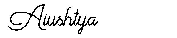 Aiushtya字体