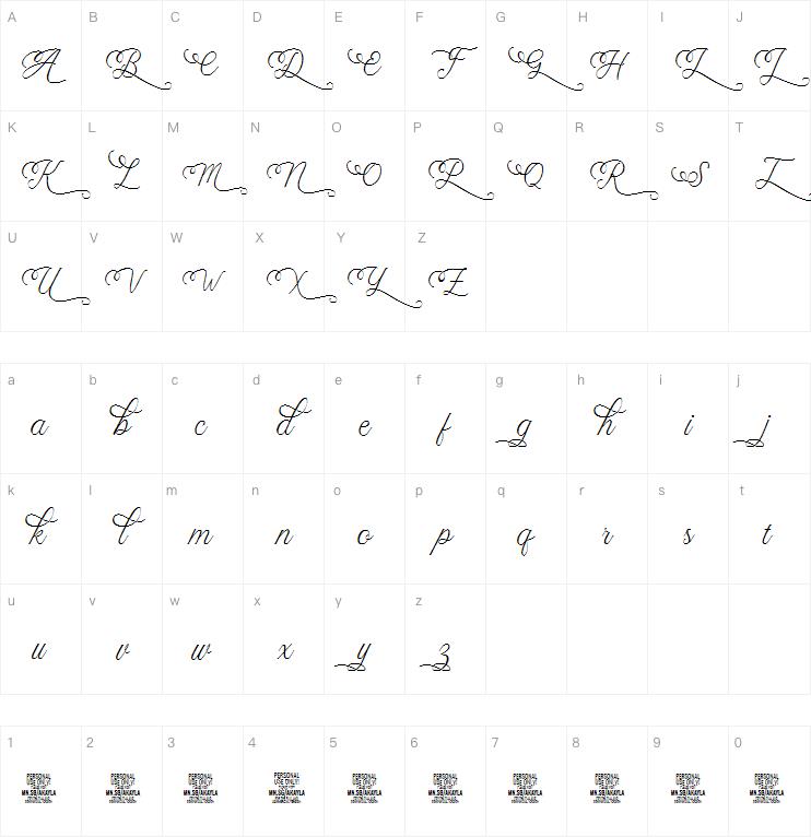 Akayla Script字体