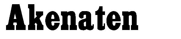 Akenaten字体
