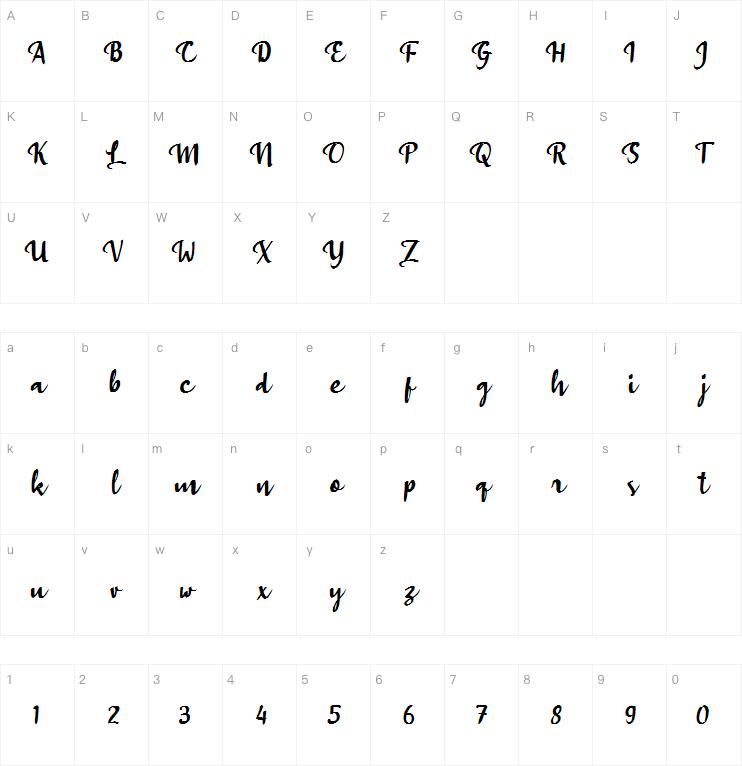 a Alam Raya字体