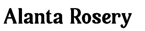 Alanta Rosery字体