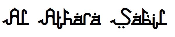 Al Athara Sabil字体