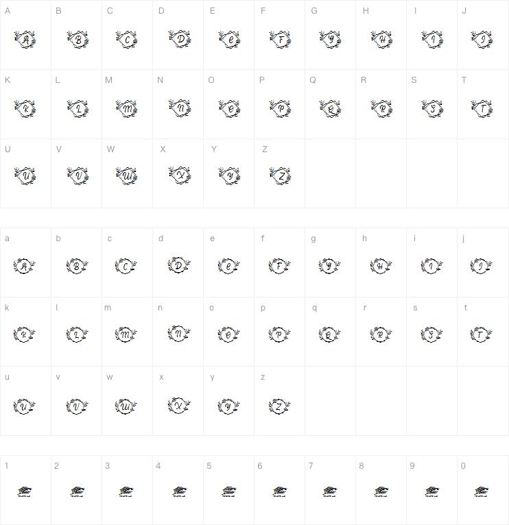 Alche Monogram字体