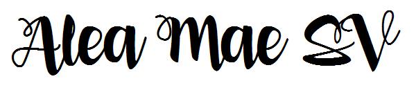 Alea Mae SV字体