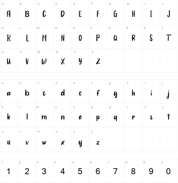 Alenka字体