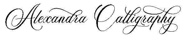 Alexandra Calligraphy