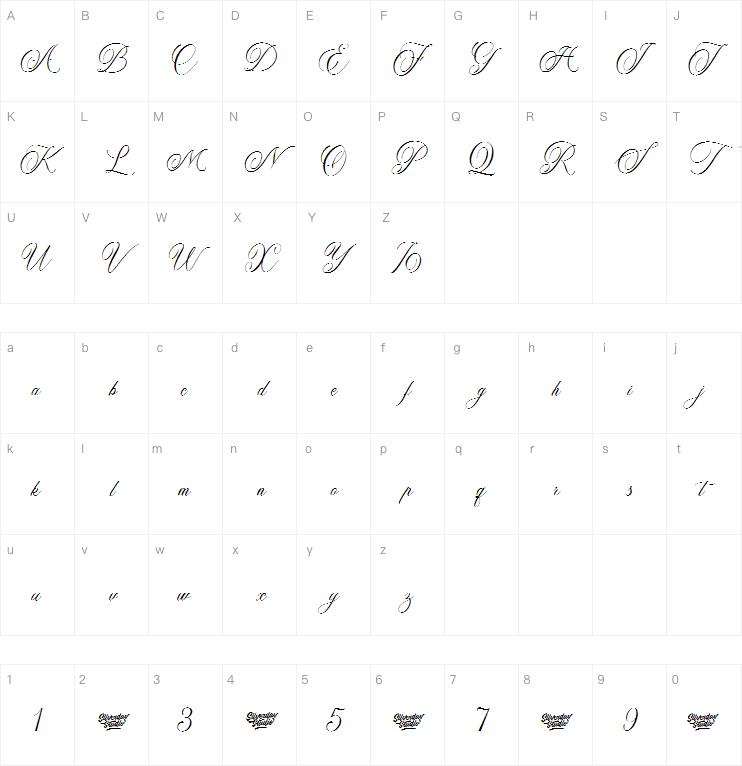 Alexandra Calligraphy字体