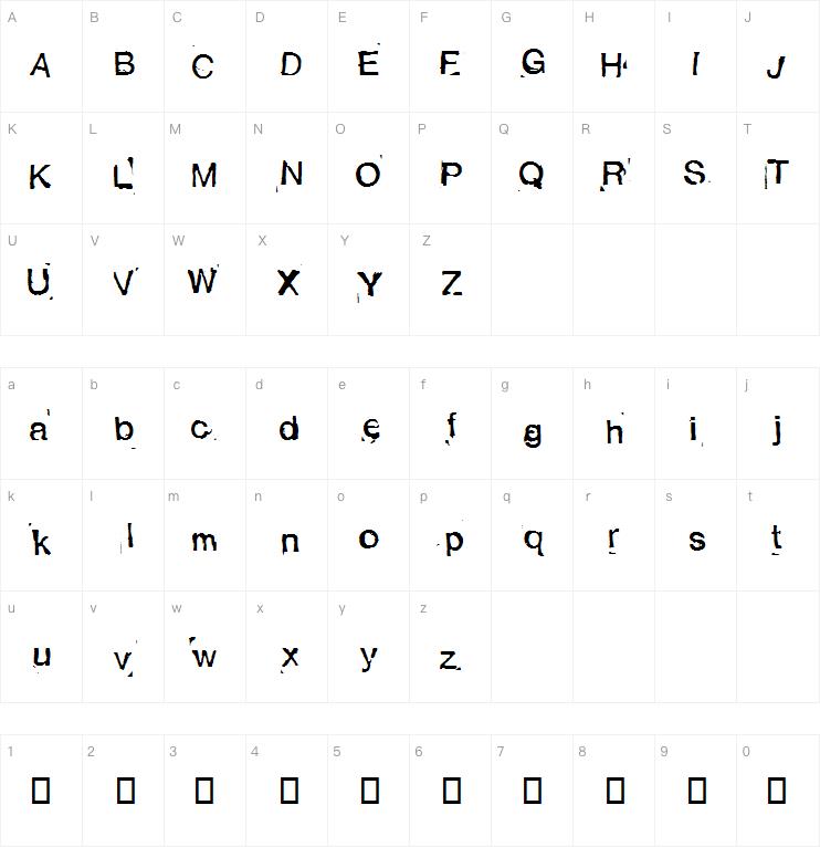 Alexandras Stempelkasten字体