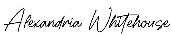 Alexandria Whitehouse