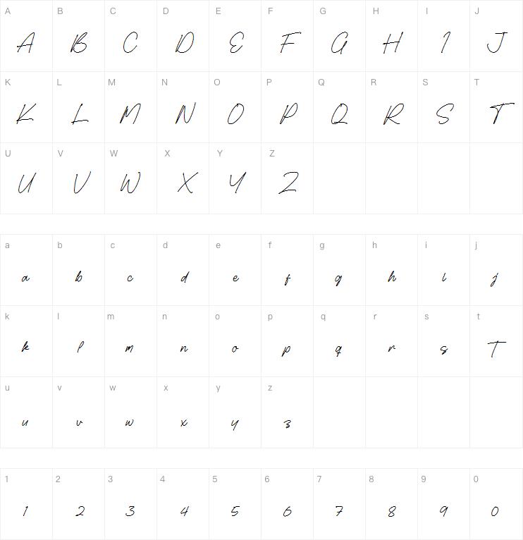 Alexandria Whitehouse字体