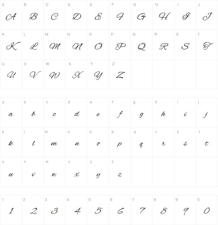 Alex Brush字体