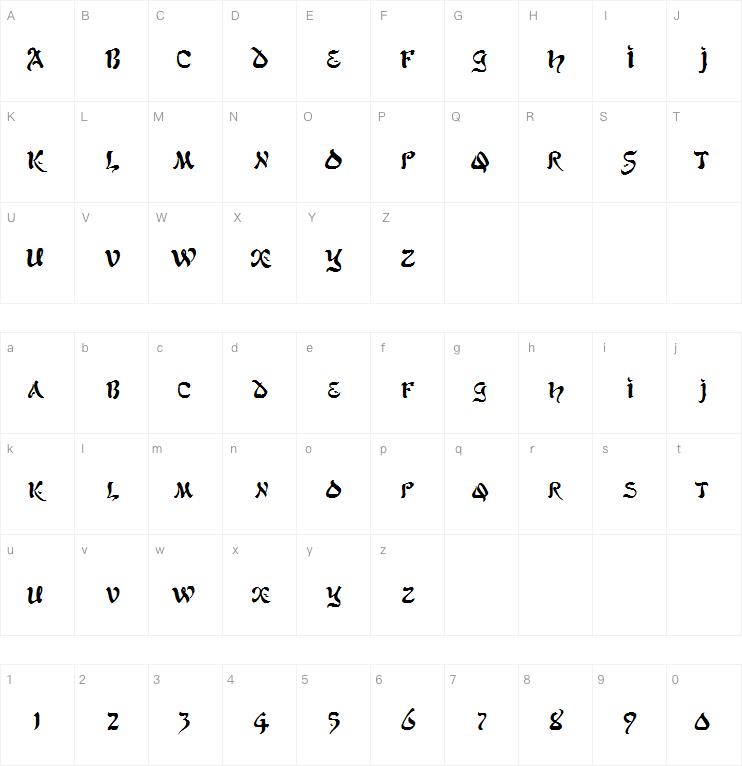 Alfred Drake字体