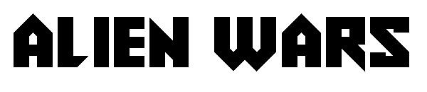 Alien Wars字体