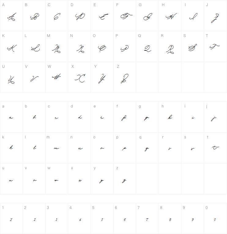 Allexandia字体