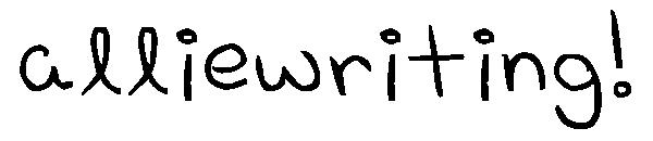 alliewriting!