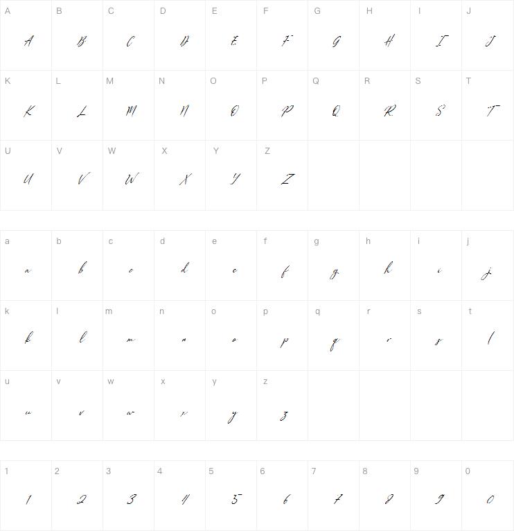 Allmathera字体