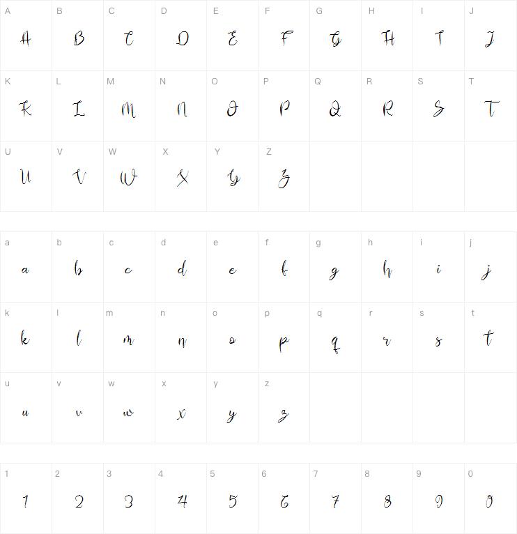 Almahira字体