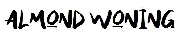 ALMOND WONING字体