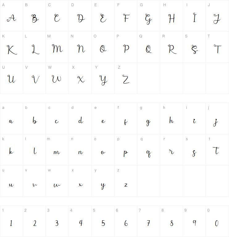 Almost Valentine字体