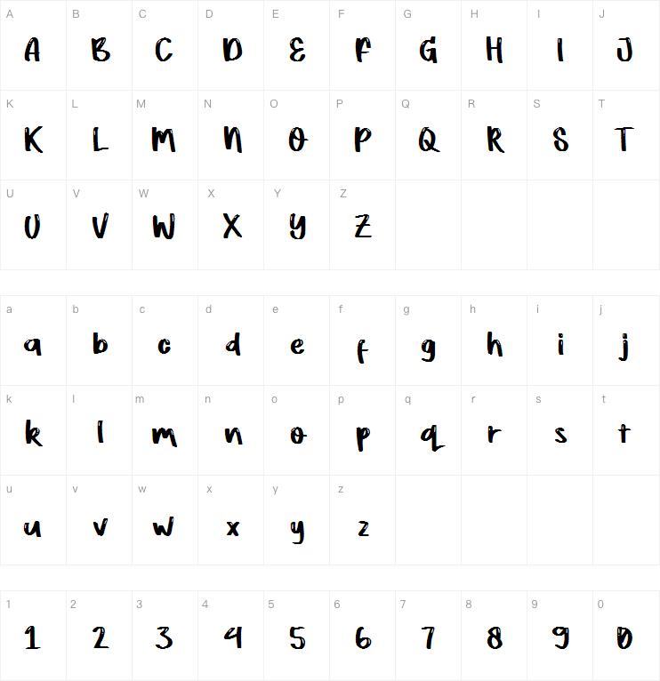 Aloha Obelic GT字体