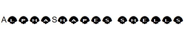 AlphaShapes shells字体