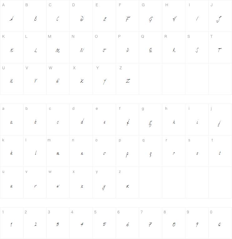 Alternika Millenium字体