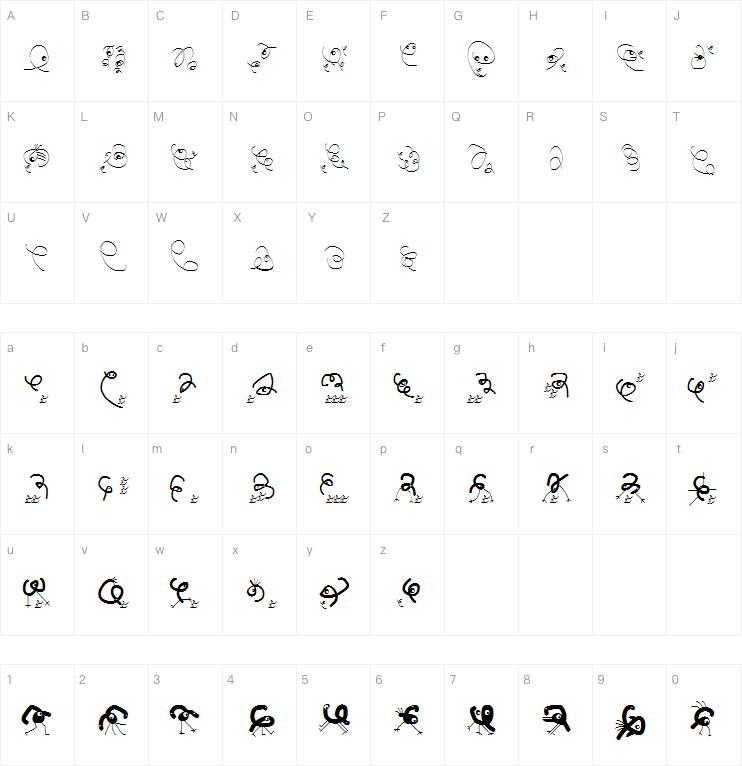 Always Big Eats Smallers字体