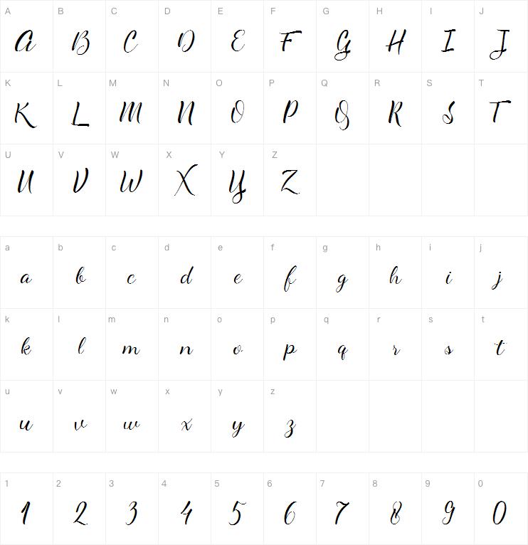 alyaneta字体