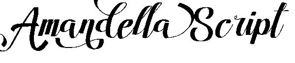Amandella Script字体