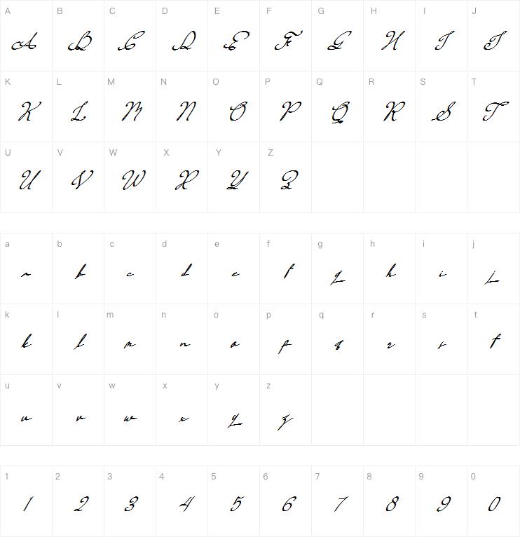 Amania Signature字体