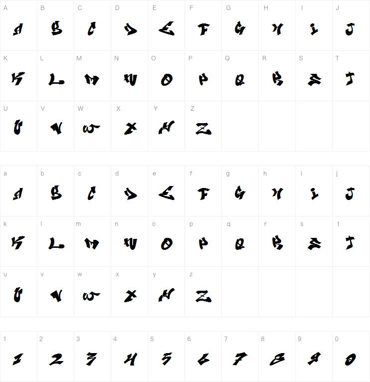 Amanzing Grafiti字体