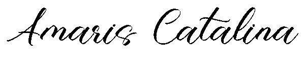 Amaris Catalina字体