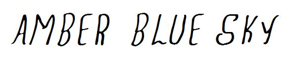 Amber  Blue Sky字体