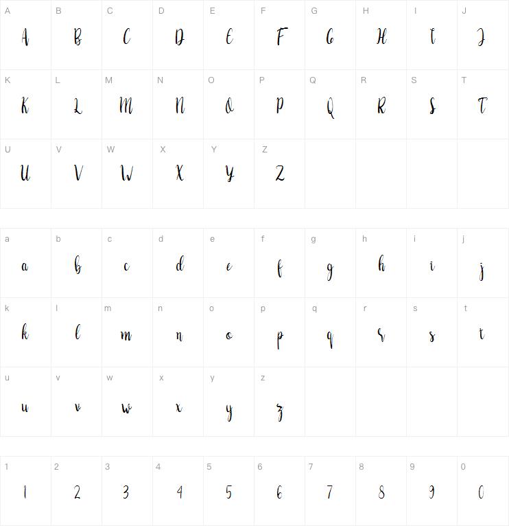 Ambrasto字体