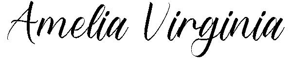 Amelia Virginia字体