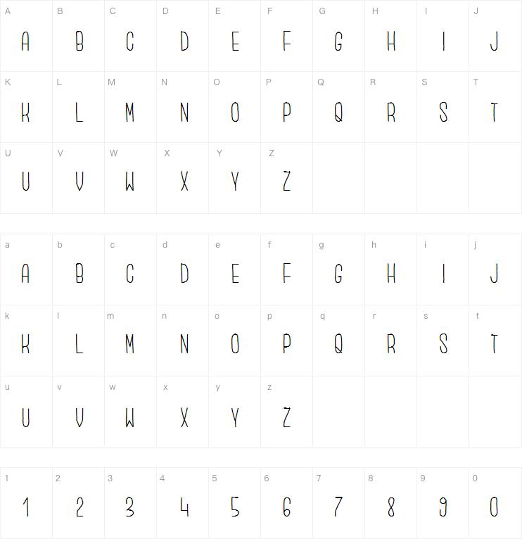 Amelie Camille字体