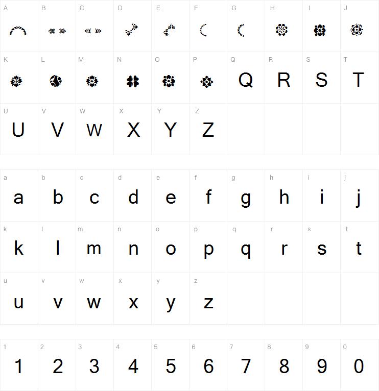 Americana Two字体