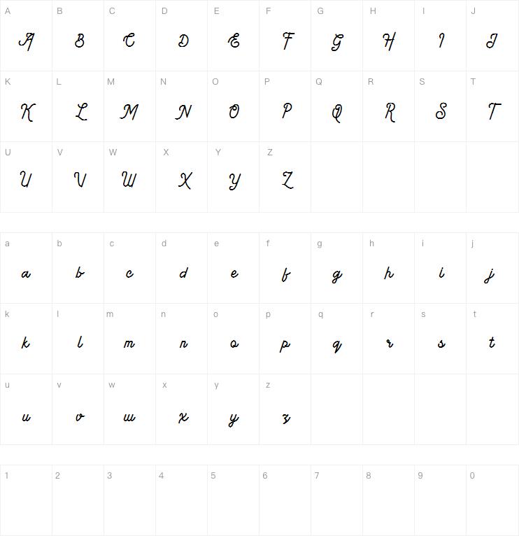 American Lemon字体