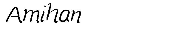 Amihan字体