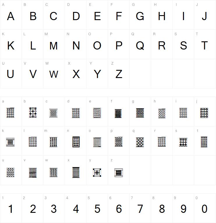 Amish Quilts字体