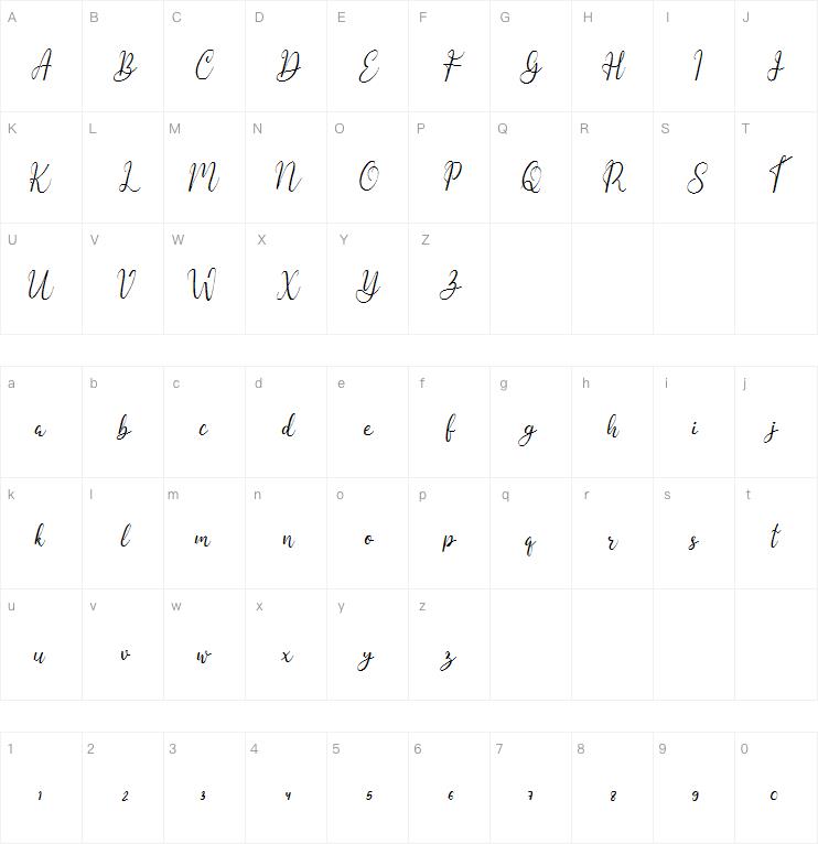 Amitha字体